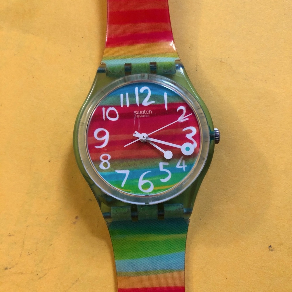 Swatch Watch Rainbow Vintage